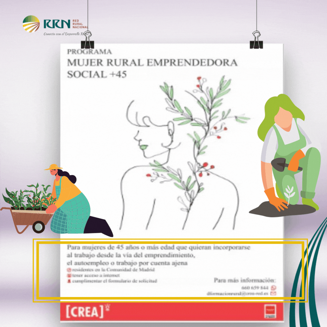 El programa “Mujer rural emprendedora social +45” busca la incorporación laboral de las mujeres rurales de la Comunidad de Madrid
