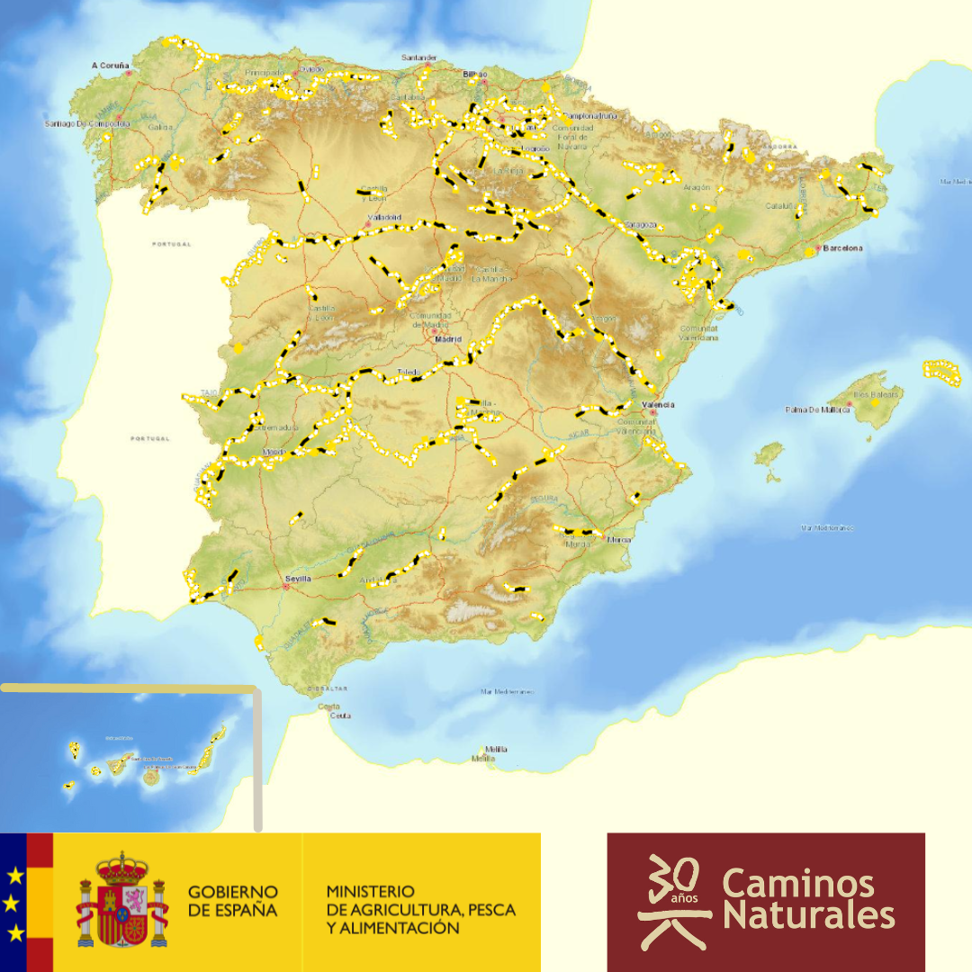 Visor de la Red de Caminos Naturales