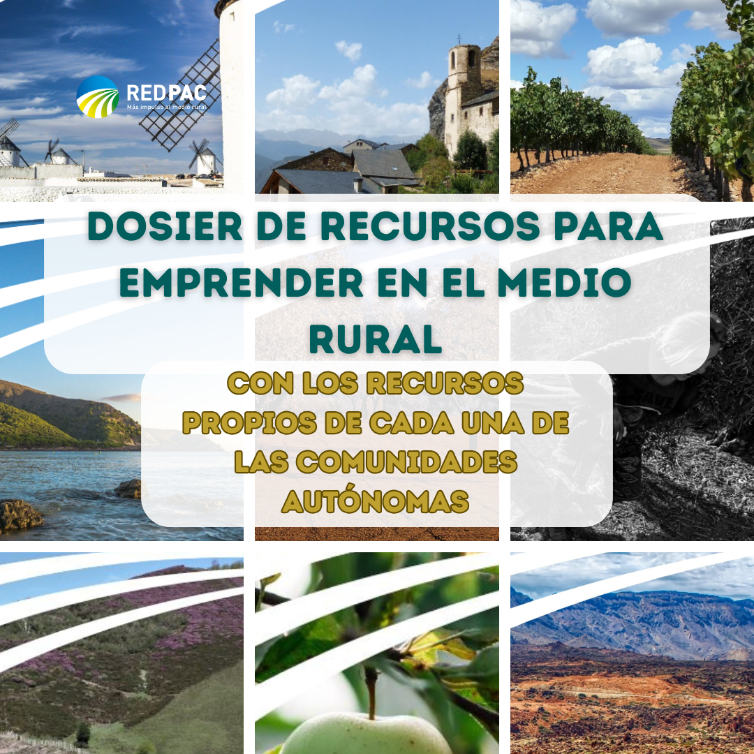 La Red PAC actualiza con nuevos recursos los dosieres de emprendimiento en el medio rural