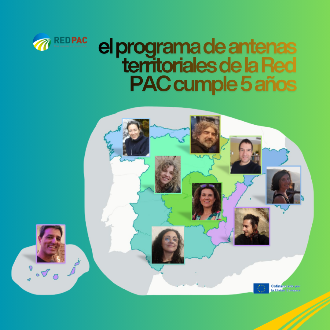 La Red PAC celebra el quinto aniversario de sus Antenas Territoriales: cinco años conectando lo rural desde el territorio