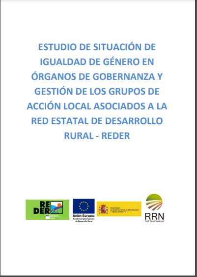 Equality study in the governance and management bodies of the GAL - conducted by REDER through the RRN