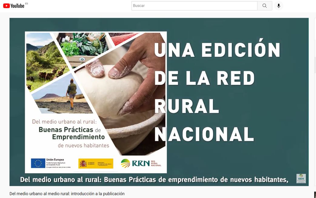 DEL MEDIO URBANO AL MEDIO RURAL: INTRODUCCIÓN A LA PUBLICACIÓN - VIDEO