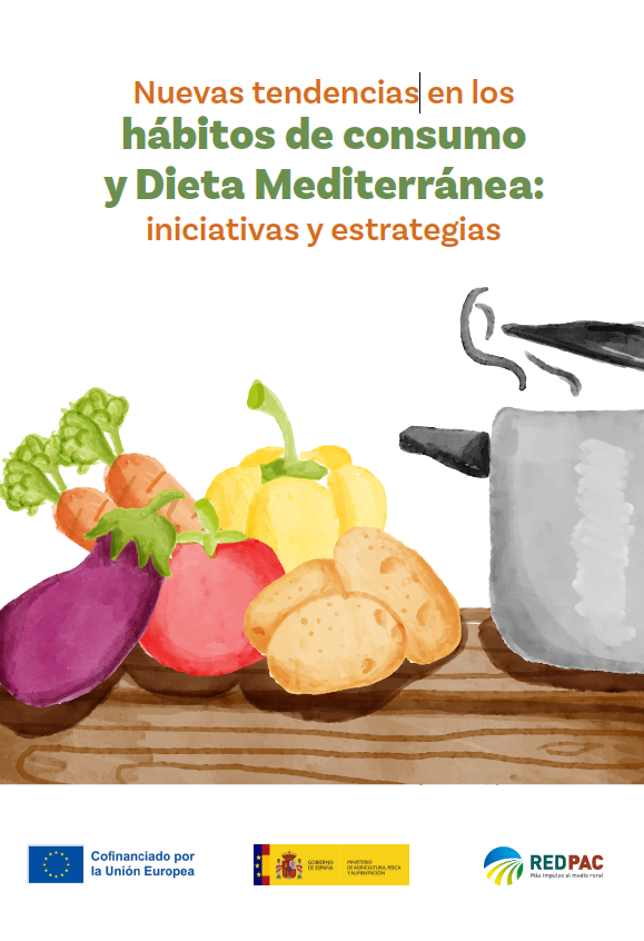 Portada del dossier Dossier sobre Noves tendències en els hàbits de consum i Dieta Mediterrània: iniciatives i estratègies