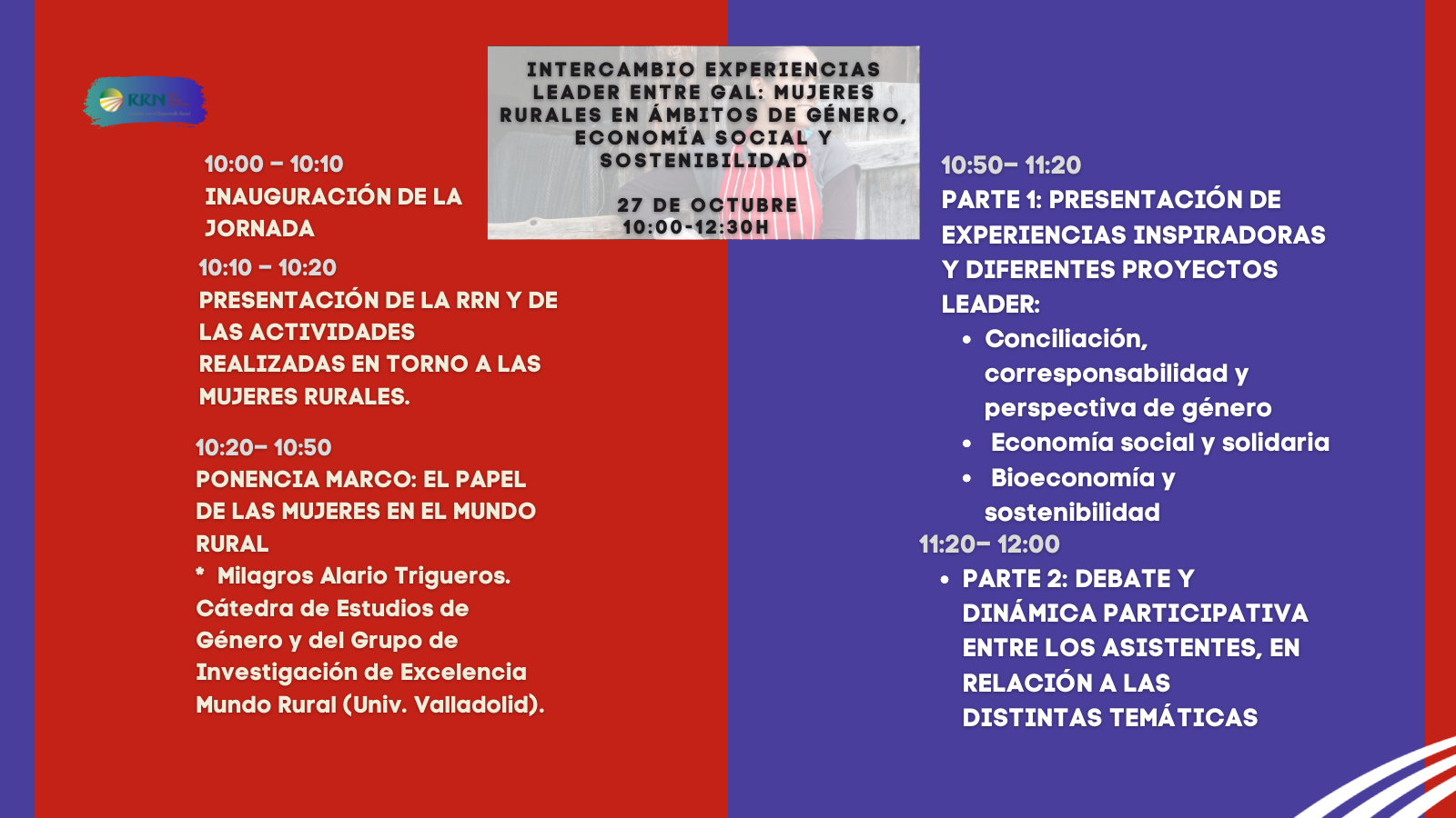 Intercambio LEADER Mujeres