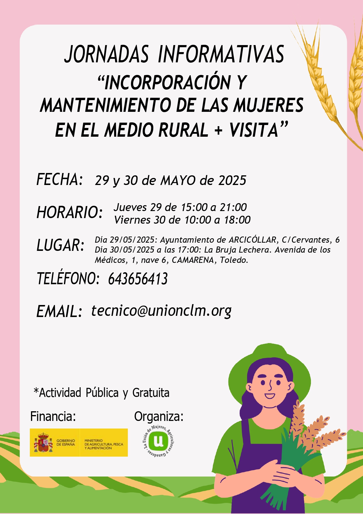 A-19 Cartel informativo