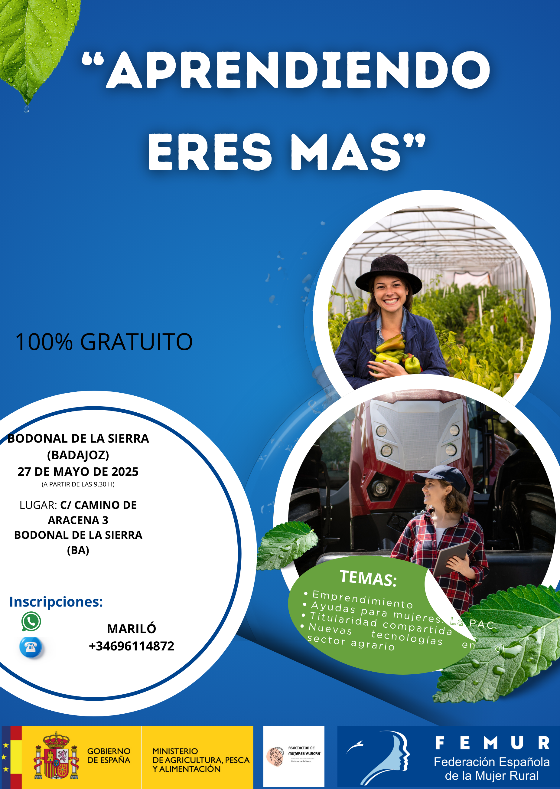 APRENDIENDO ERES MÁS 27-5-2025 BODONAL DE LA SIERRA (BADAJOZ)