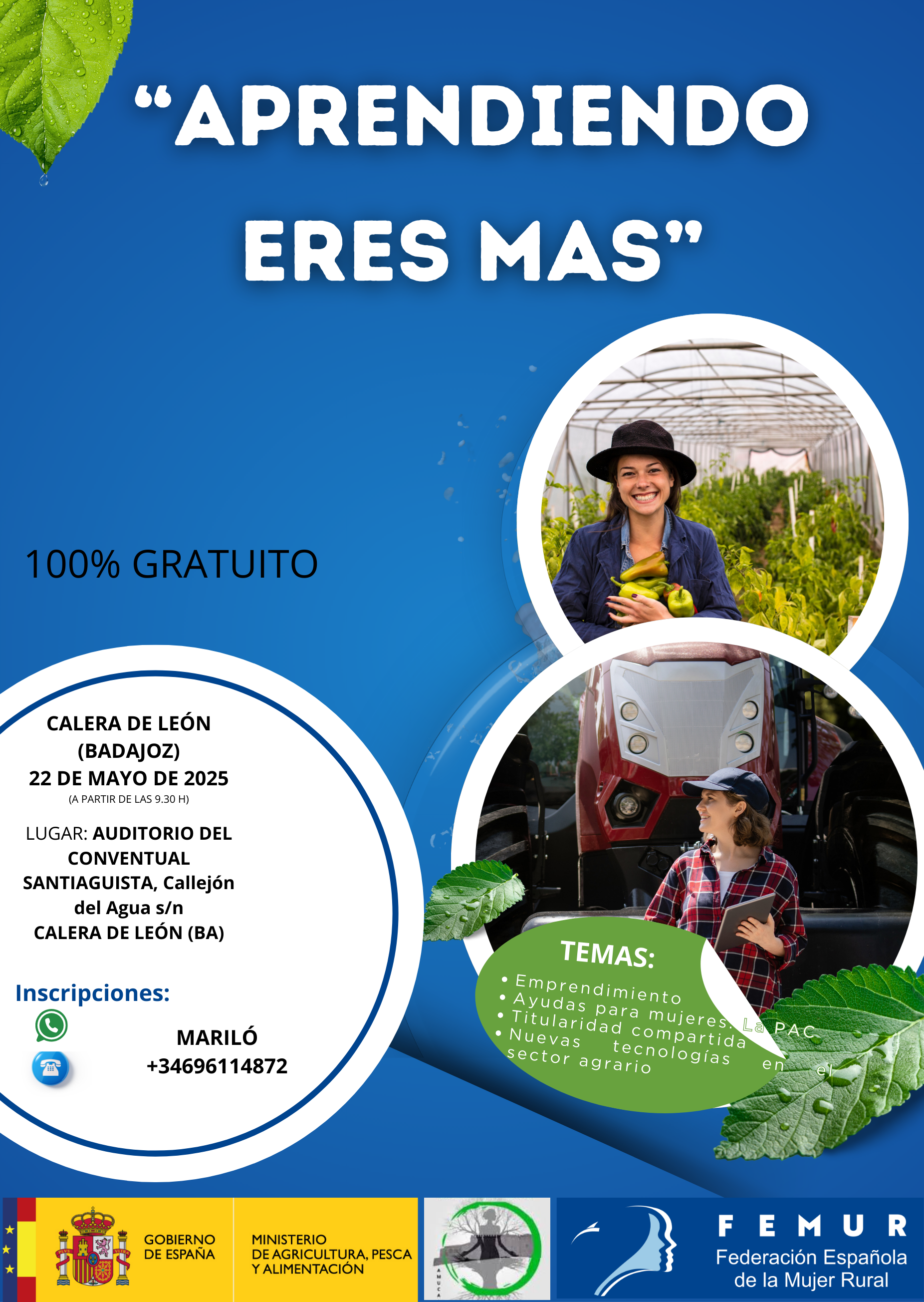 APRENENT ETS MÉS22-5-2025 CALERA DE LLEÓ (BADAJOZ)