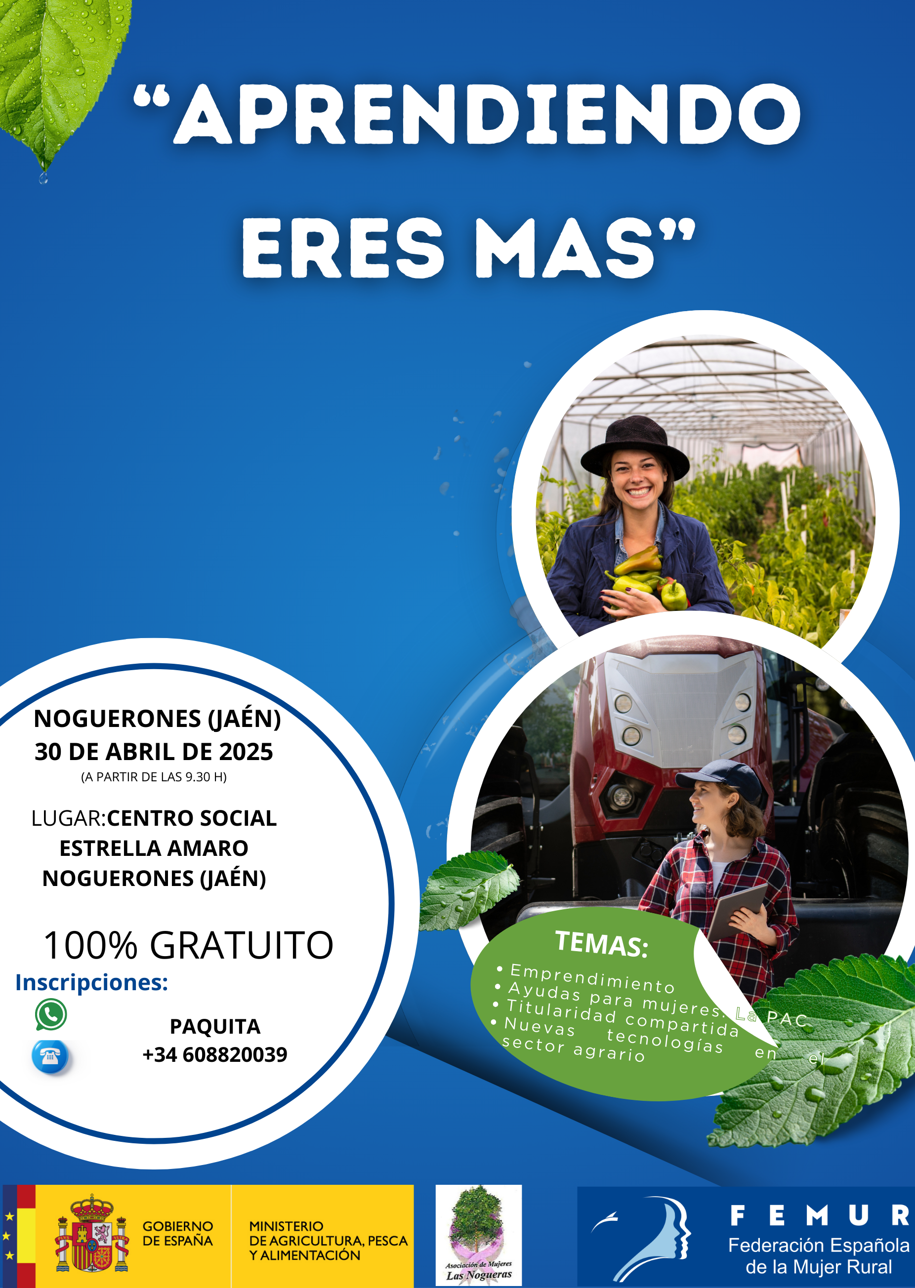 DÍA APRENDO QUE ESTAS MÁIS, LOS NOGUERONES (XAÉN) 30/04/2025