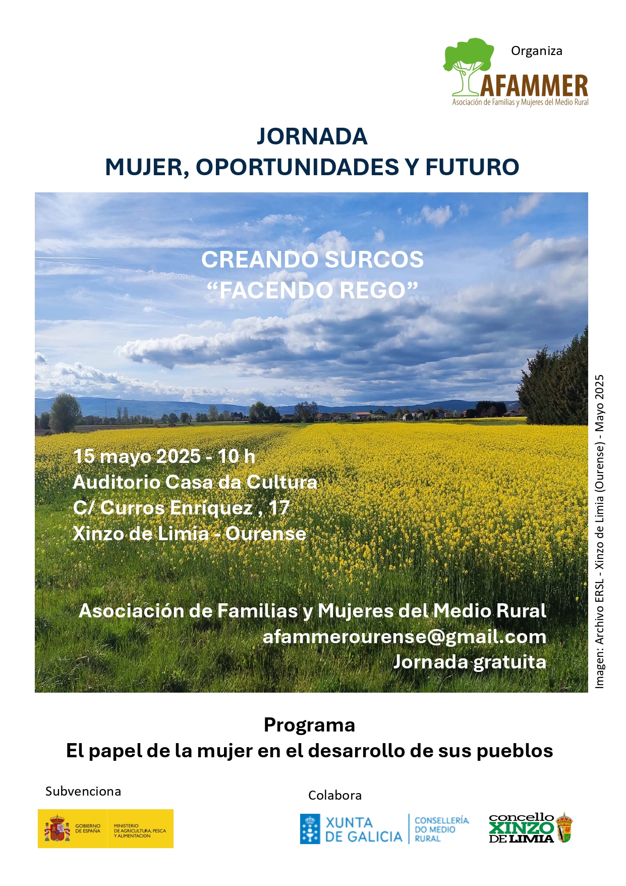 Día da AFAMMER en Xinzo de Limia