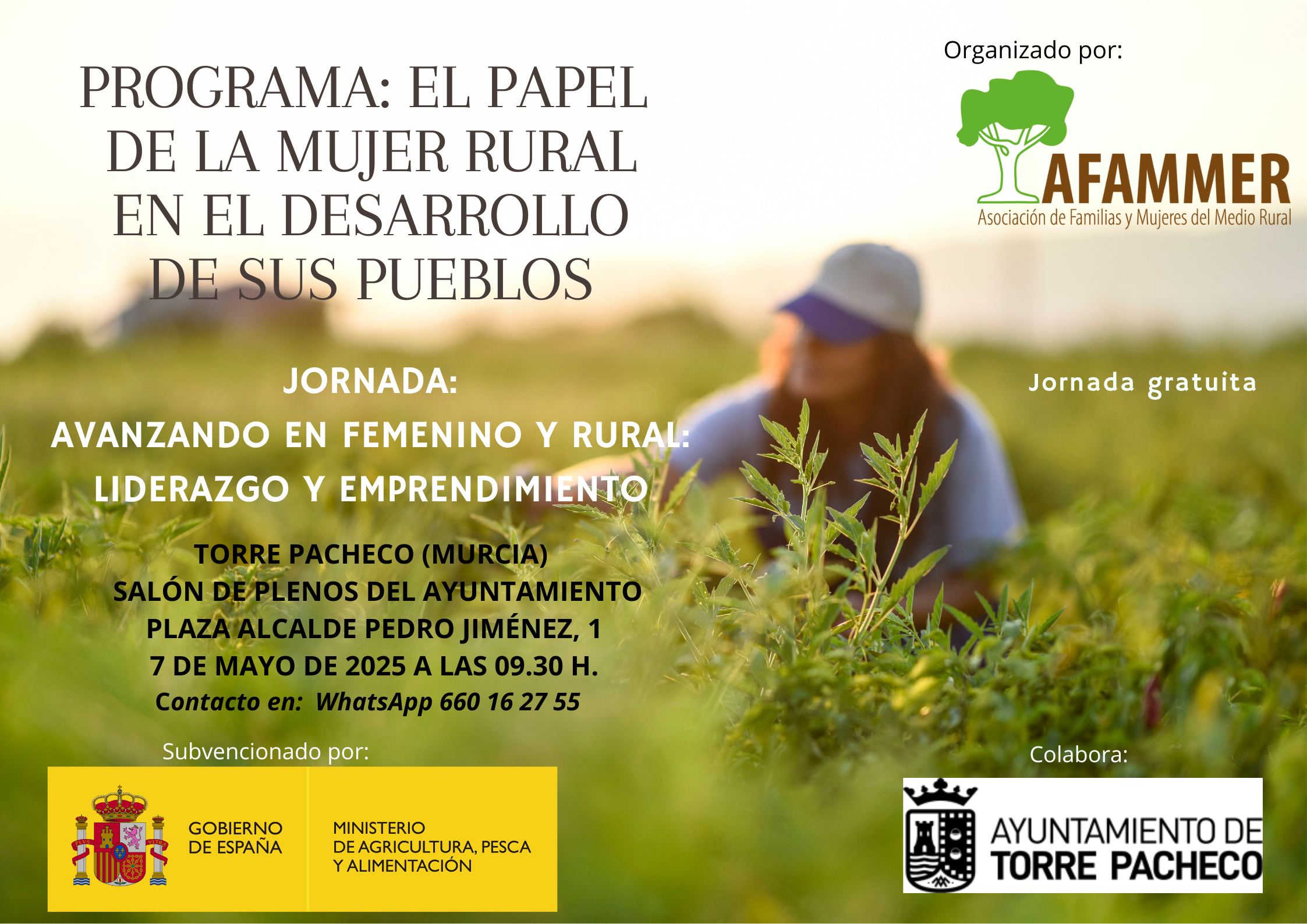 Événement AFAMMER à Torre Pacheco