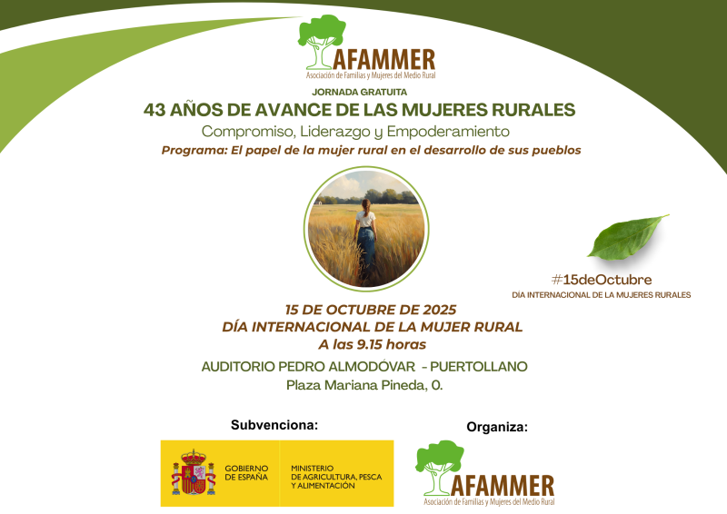 Jornada AFAMMER Mujer Rural - Puertollano