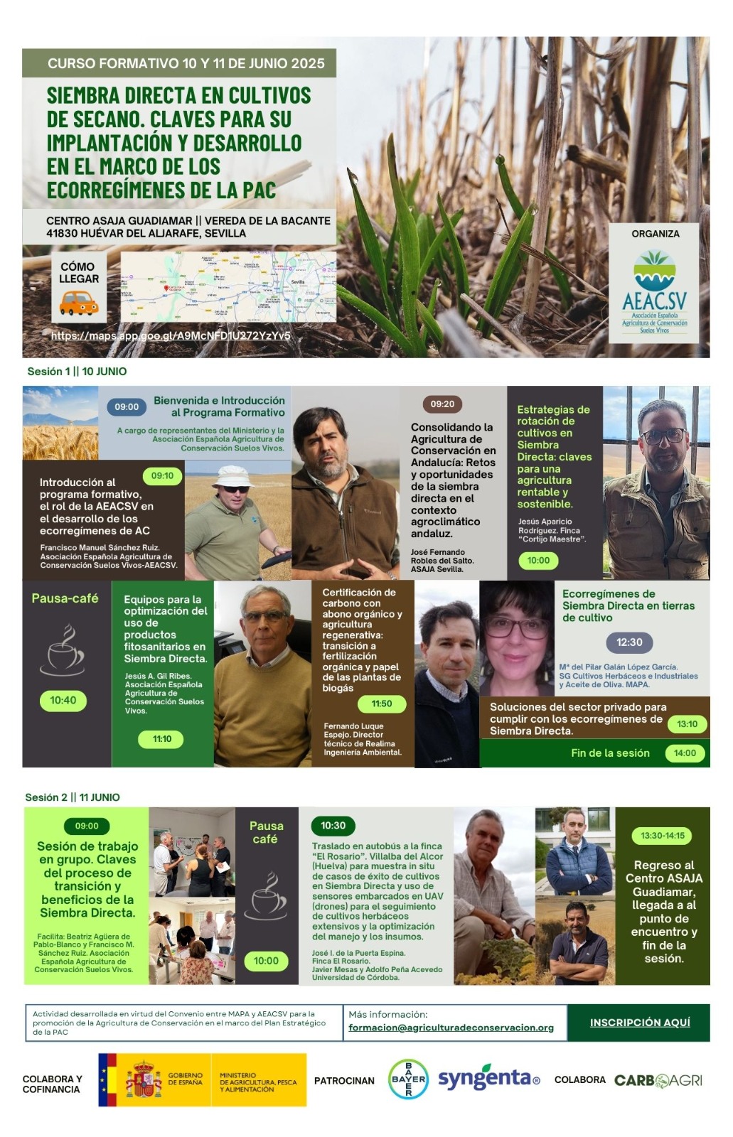 Curso Sevilla Ecorregimenes