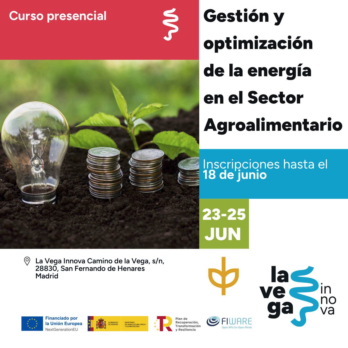 Curso Gestión y optimización de la energía en el Sector Agroalimentario