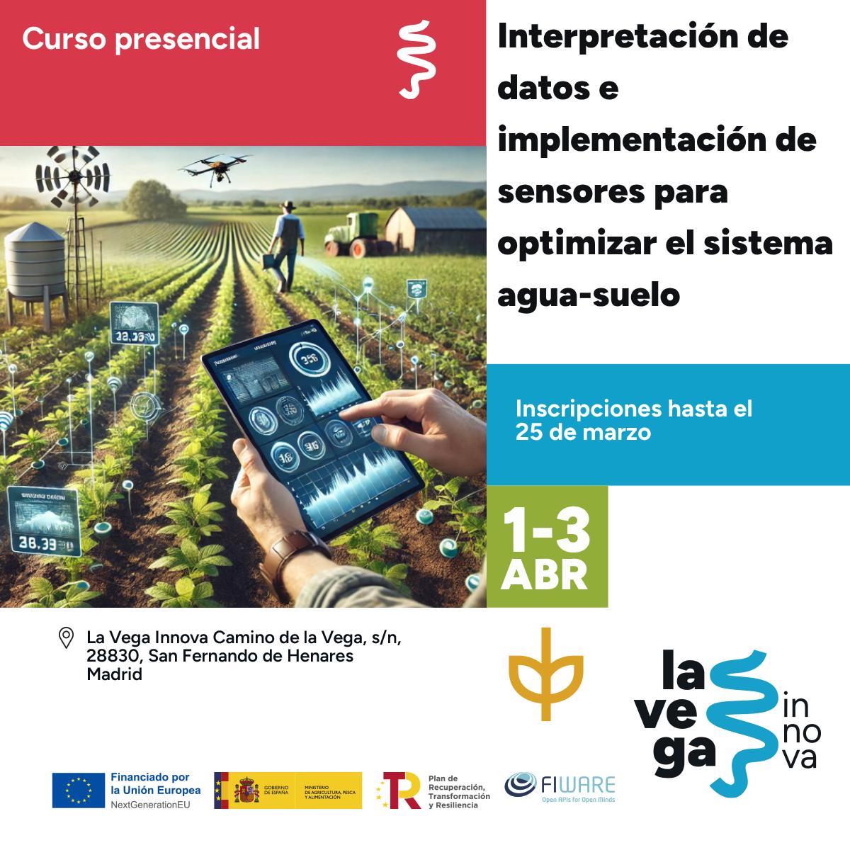 Curso: Interpretación de datos e implantación de sensores para optimizar o sistema auga-solo