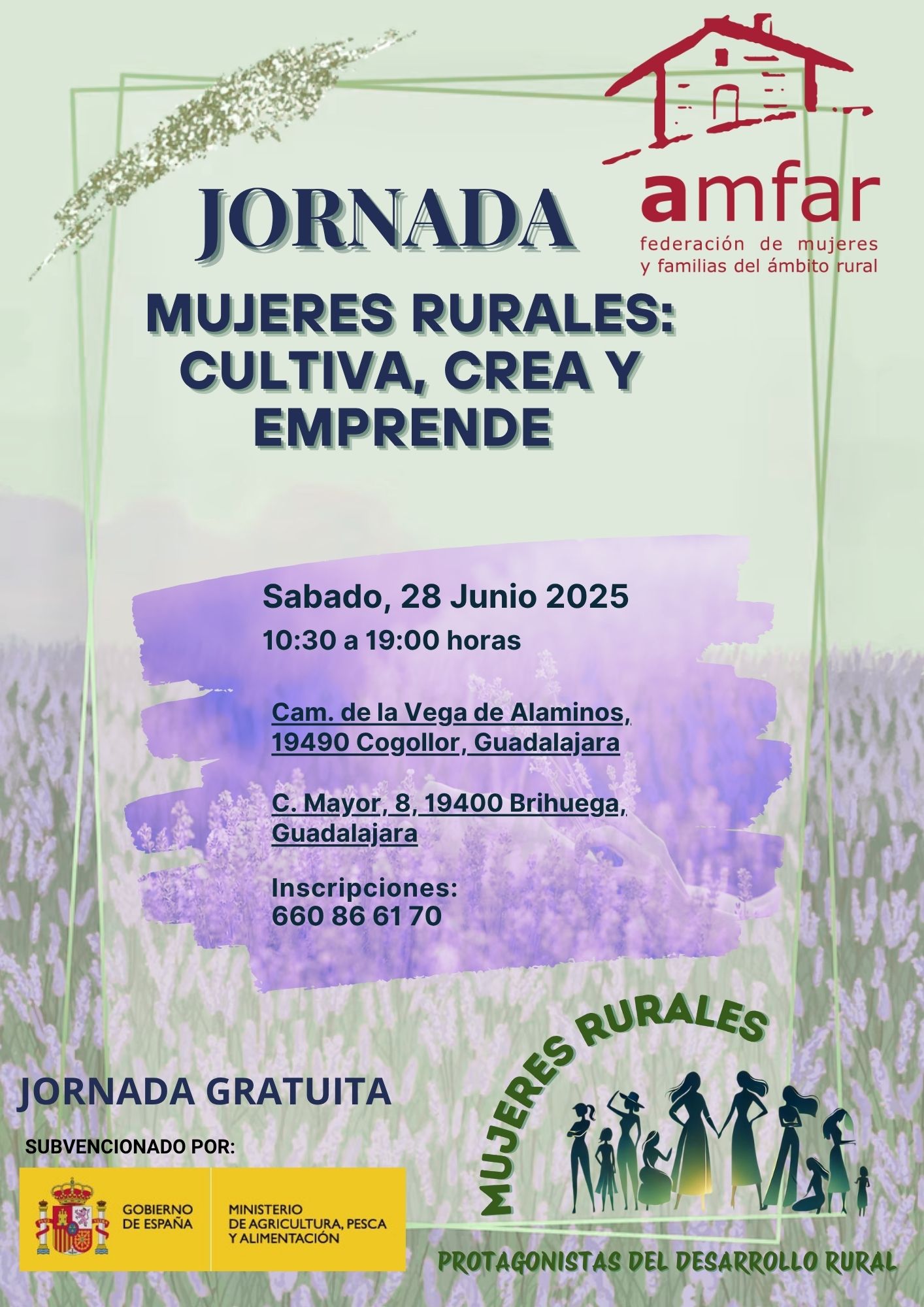 JORNADA AMFAR “MUJERES RURALES: CULTIVA, CREA Y EMPRENDE"