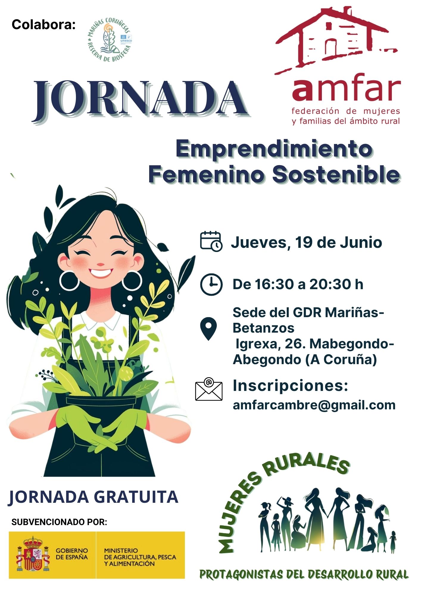 JORNADA AMFAR “EMPRENDIMIENTO FEMENINO SOSTENIBLE”