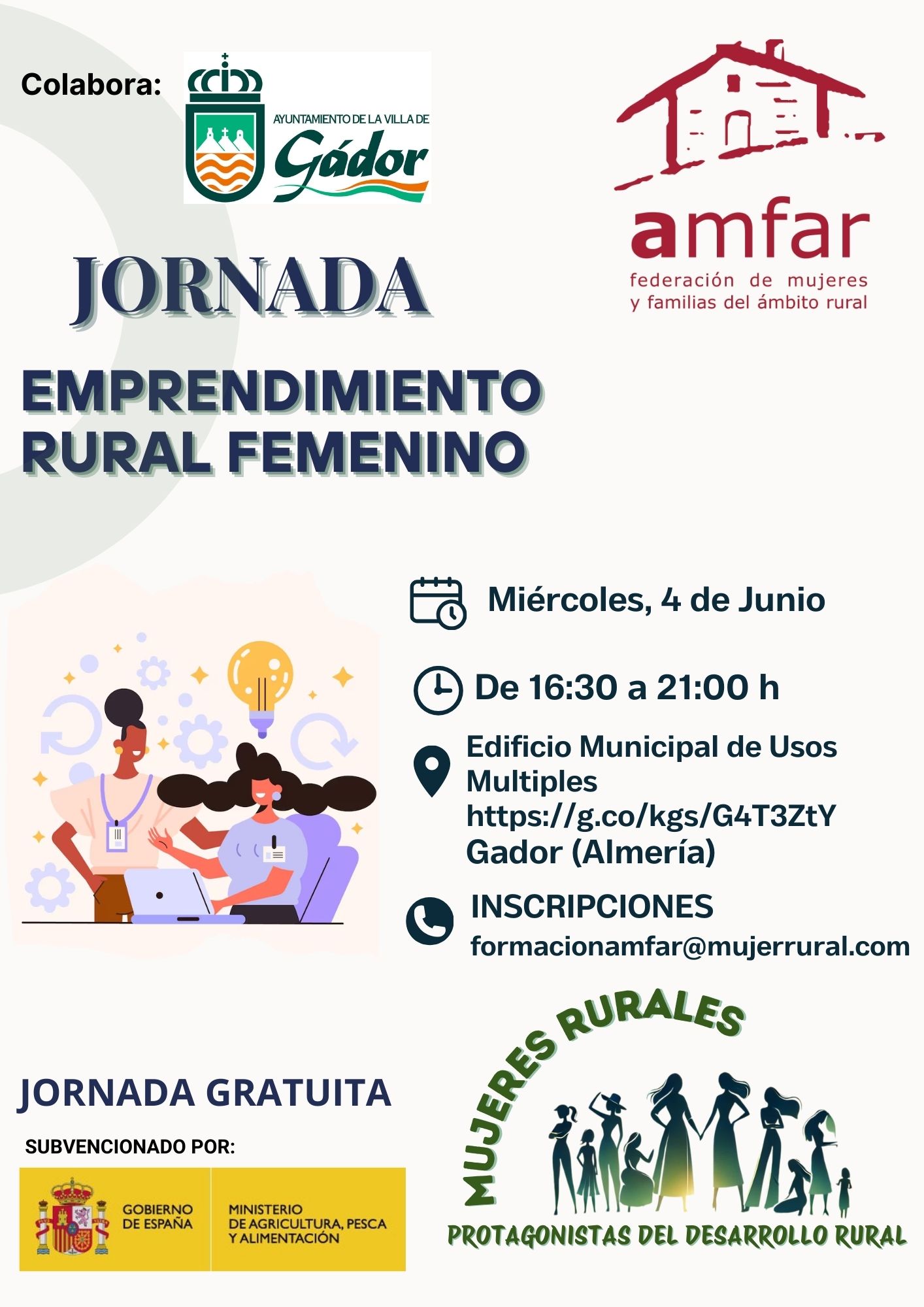 “MUJERES RURALES: EMPRENDIMIENTO RURAL FEMENINO”