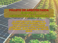 La Red PAC publica un folleto divulgativo sobre agrivoltaica para explicar su funcionamiento y sus beneficios